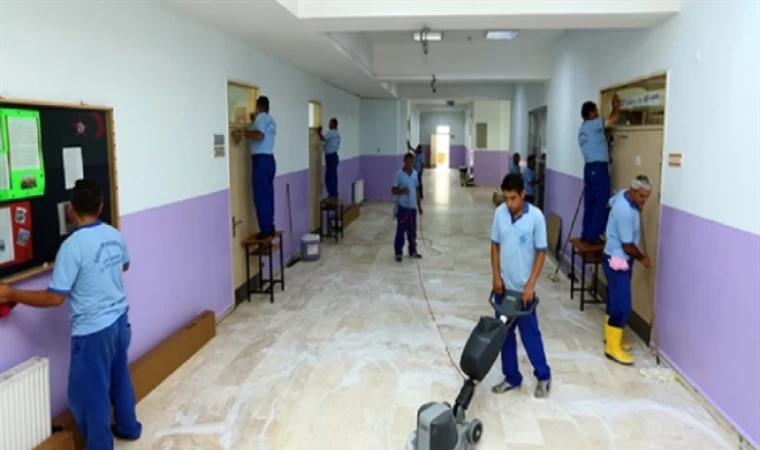 Urfa’da Okullara 4 Bin Temizlik İşçisi Alınacak