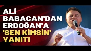 Babacan'dan Erdoğan'a 'sen kimsin' yanıtı