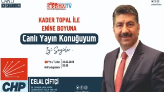 CHP Milletvekili aday adayı Celal Çiftçi çarpıcı açıklamaları.