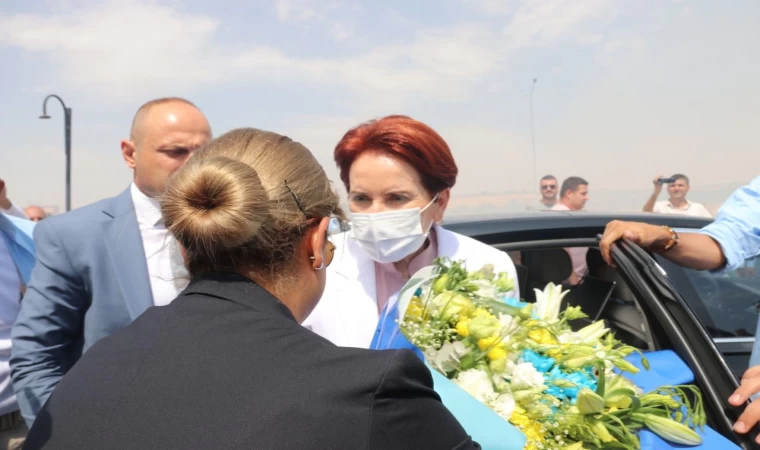 İyi Parti Genel Başkanı Meral Akşener Şanlıurfa'da.