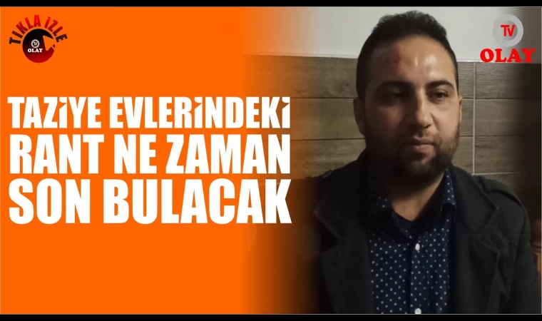 Urfa'da taziye Evlerindeki Rantlar Ne Zaman Son Bulacak