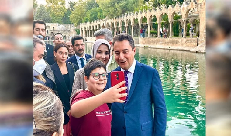 Urfa'dan Ali Babacan'a Balıklıgöl'de Sevgi Seli