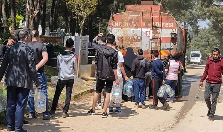 Suruçta su sıkıntısı ve vatandaşın çilesi... Çok eski görüntüler